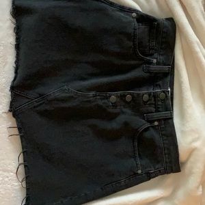 Madewell jean skirt